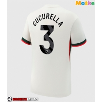 Moške Nogometnih dresov Chelsea Marc Cucurella #3 Gostujoči 2025-26 Kratki rokavi